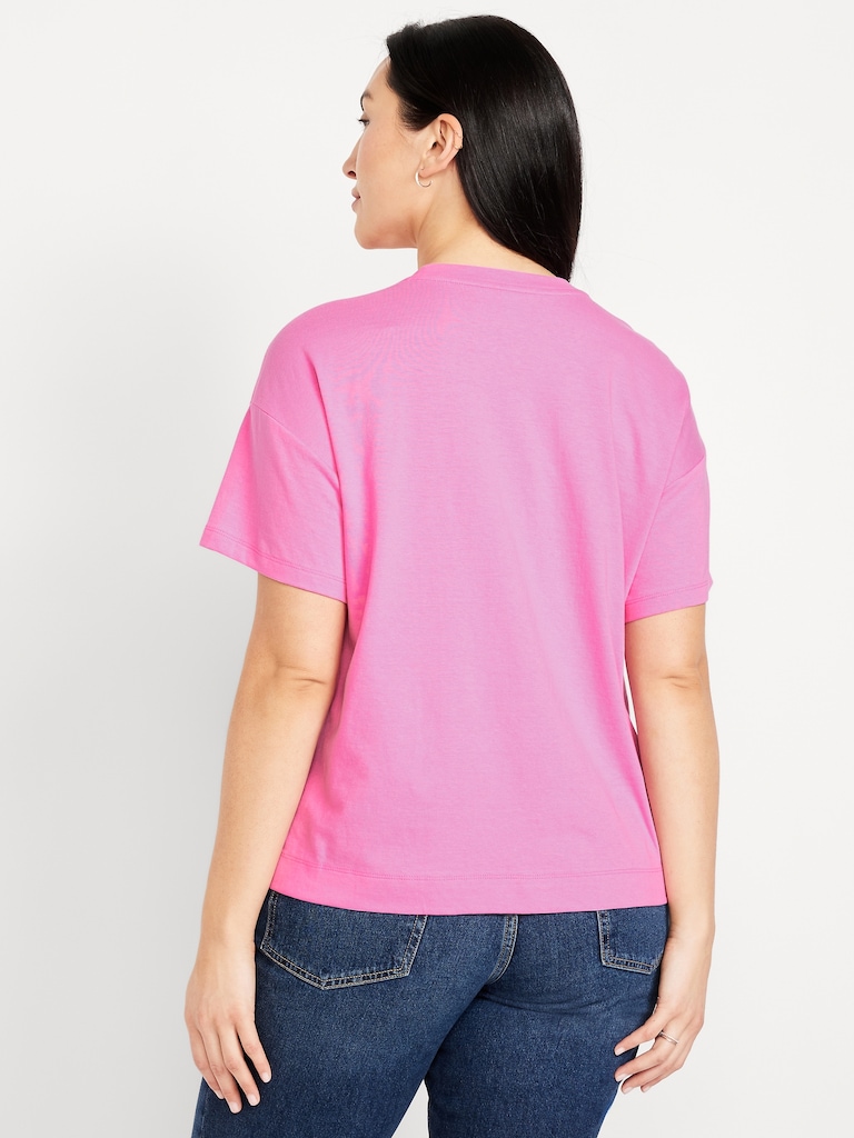 Vintage Crew-Neck Graphic T-Shirt