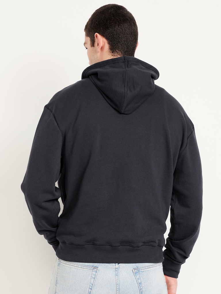 French Terry Pullover Hoodie