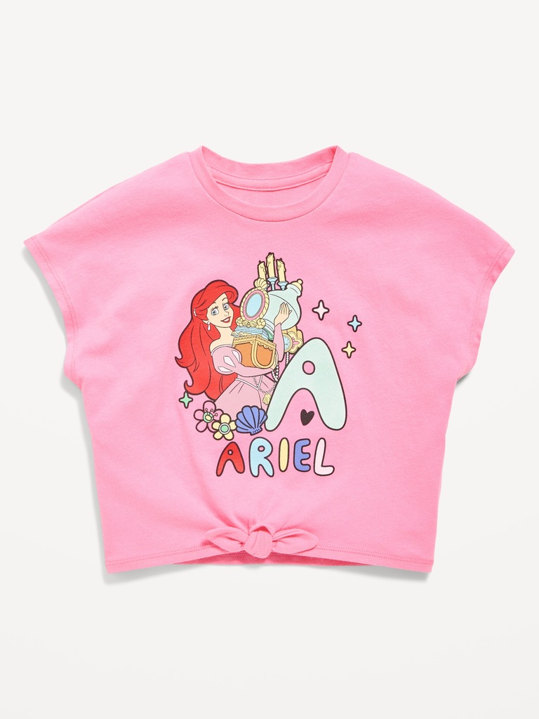 Disney© Graphic Tie-Knot T-Shirt for Toddler Girls