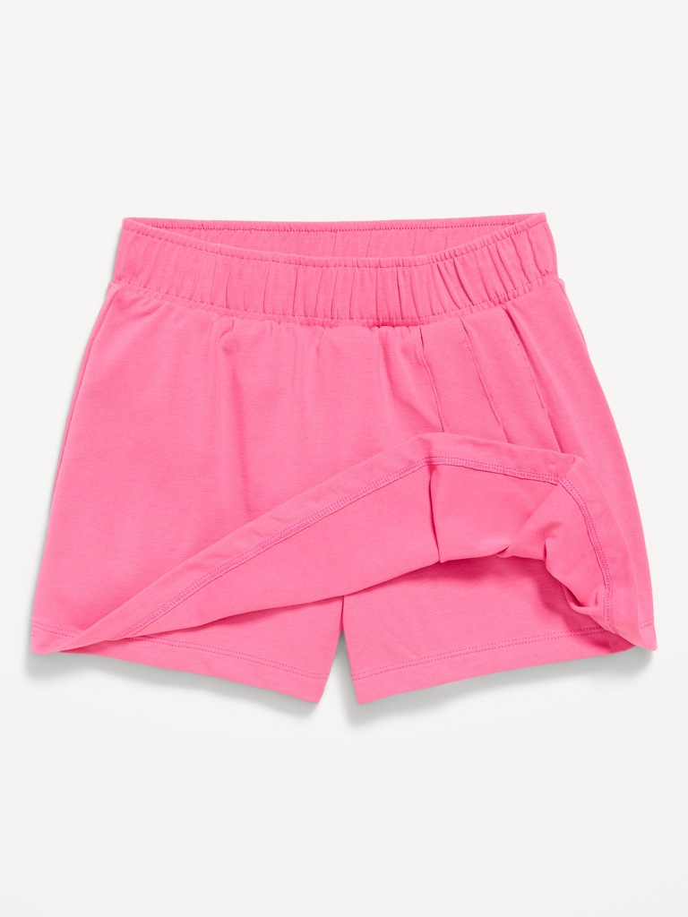 High-Waisted PowerChill Pleated Performance Skort for Girls