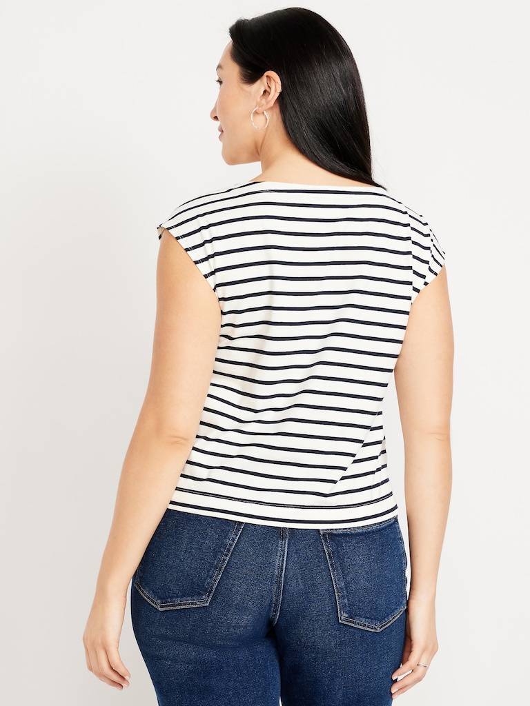 Striped Mariner Top
