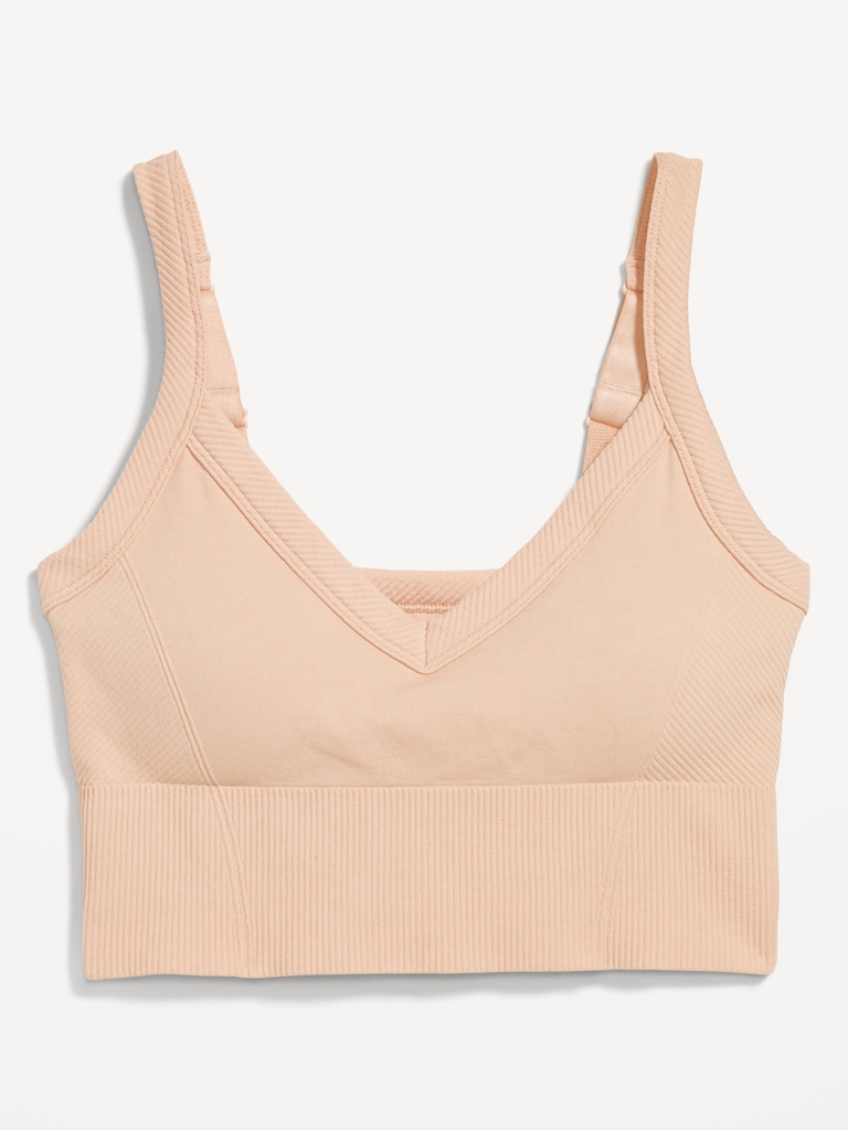 Light Support Fluid Seamless Longline Sports Bra