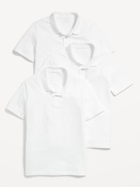 School Uniform Polo Shirt 3-Pack for Boys