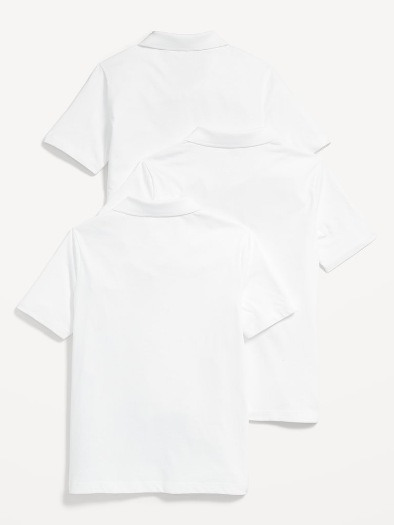 School Uniform Polo Shirt 3-Pack for Boys