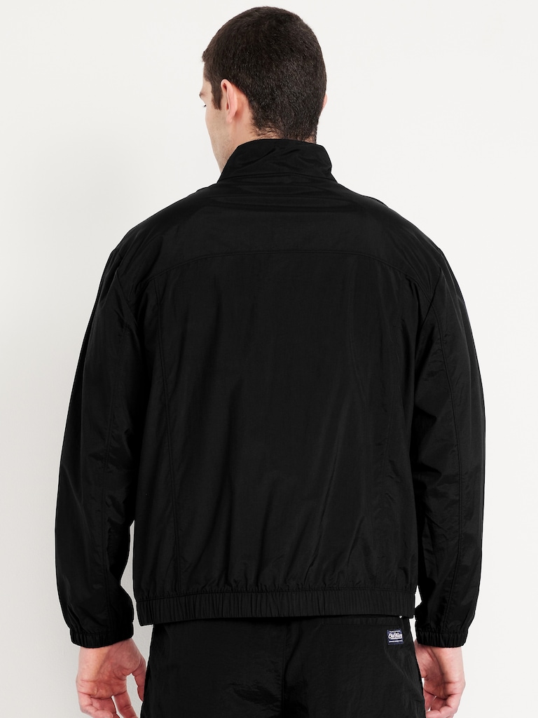 Nylon Track Jacket