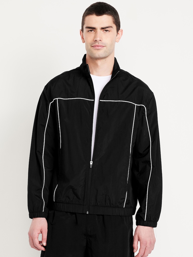 Nylon Track Jacket