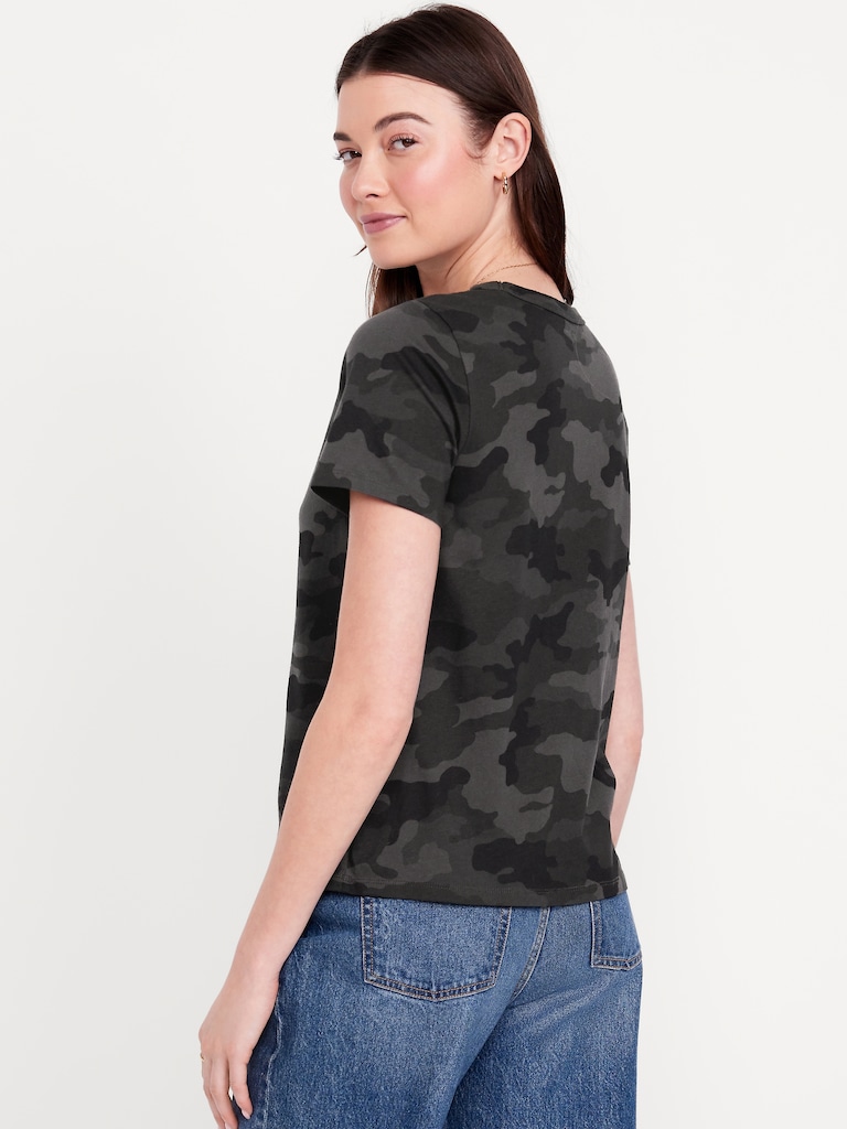 EveryWear Crew-Neck Printed T-Shirt