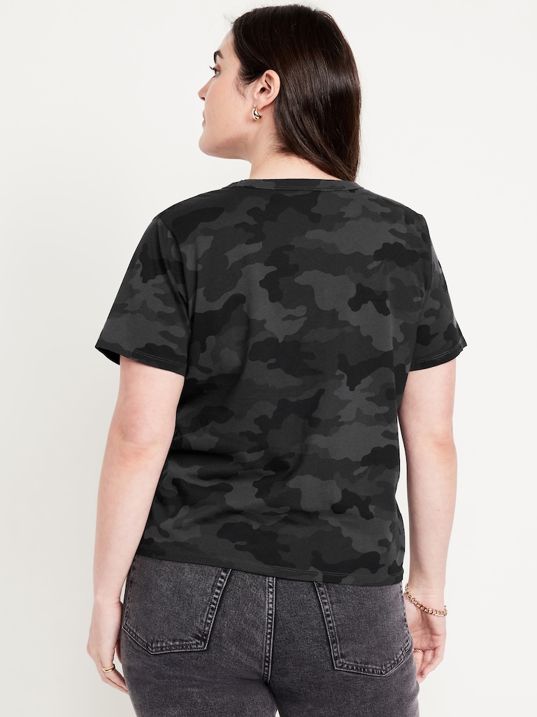 EveryWear Crew-Neck Printed T-Shirt