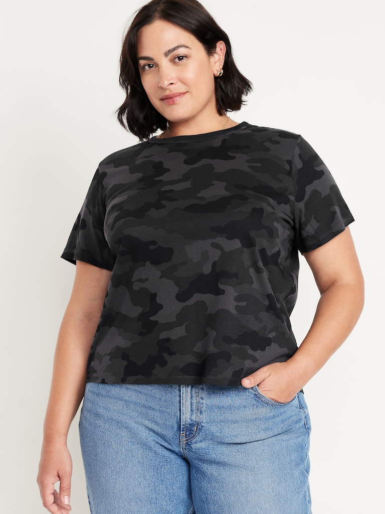 EveryWear Crew-Neck Printed T-Shirt