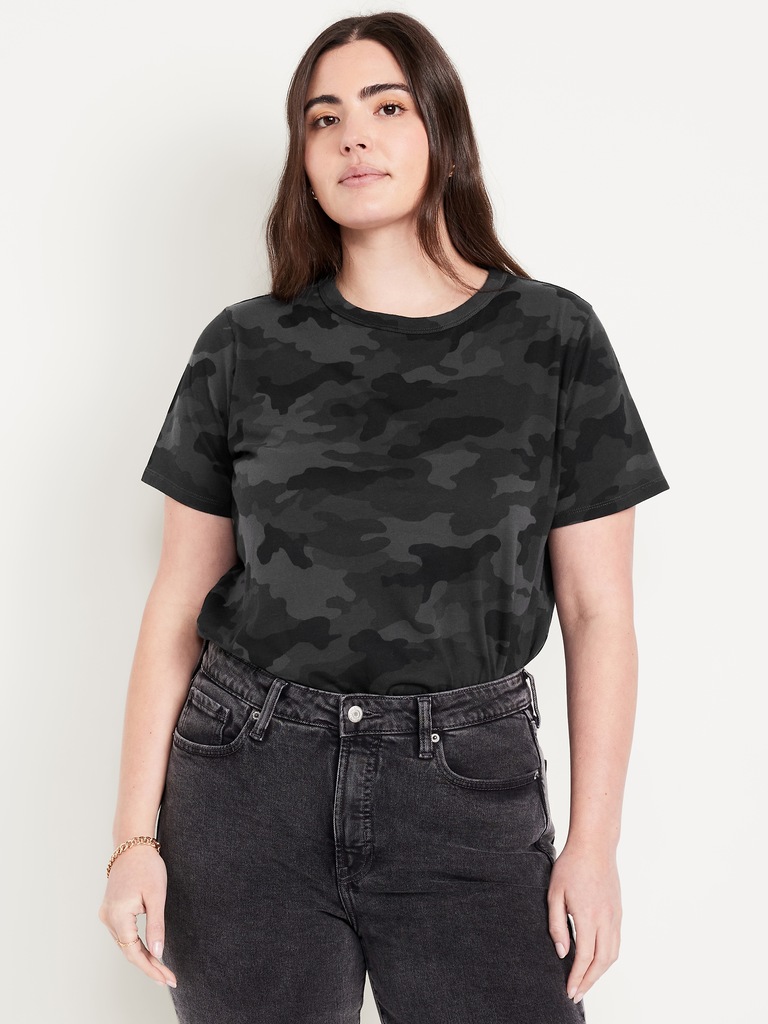EveryWear Crew-Neck Printed T-Shirt