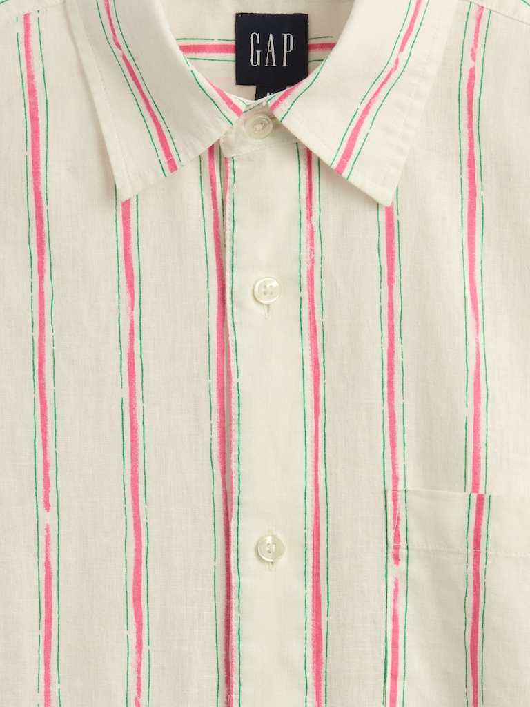Linen-Cotton Shirt