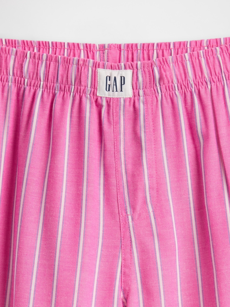 Kids Recycled Poplin PJ Pants