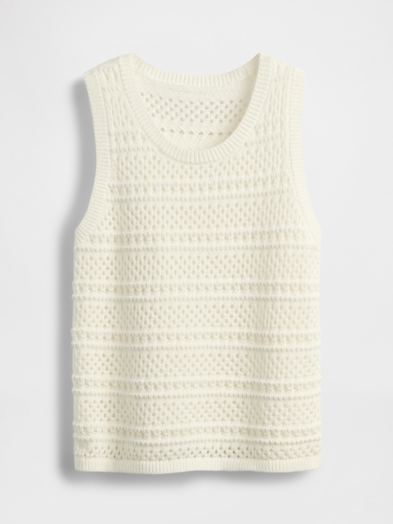 Kids Crochet Shell Tank Top