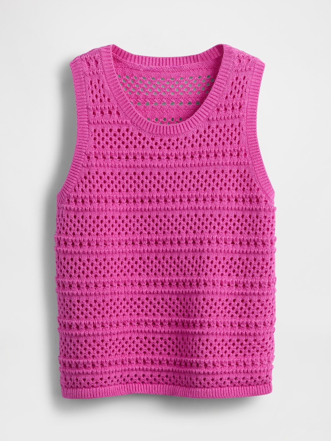 Kids Crochet Shell Tank Top