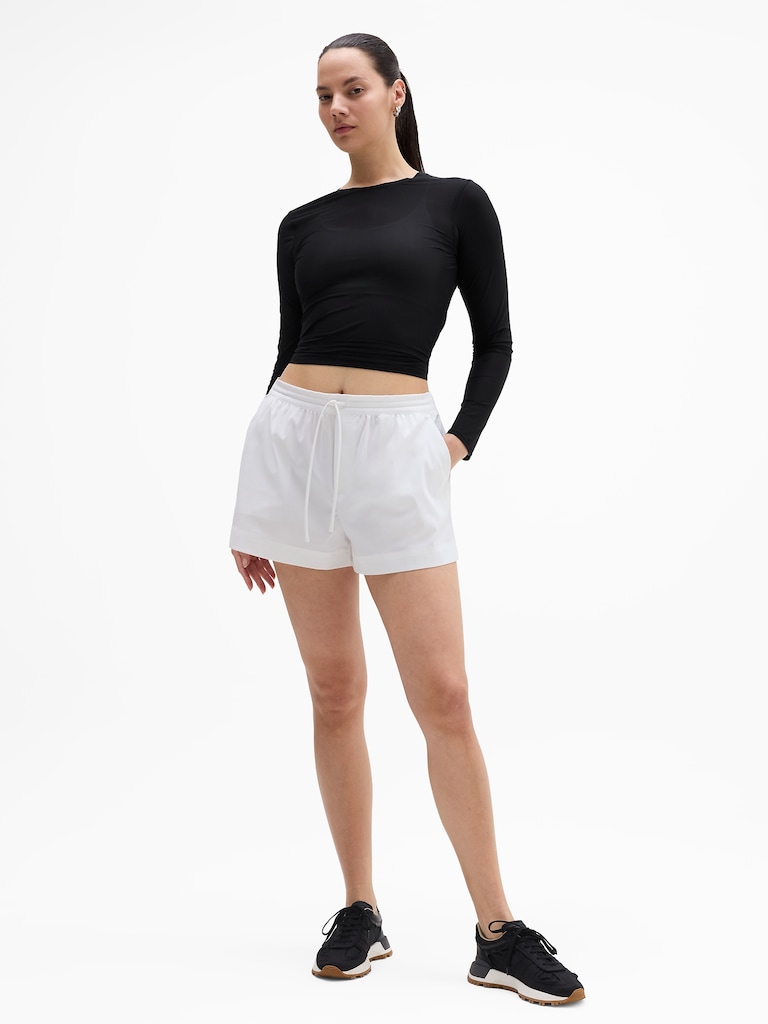 Drift Poplin High Rise 2 1/2" Short Short