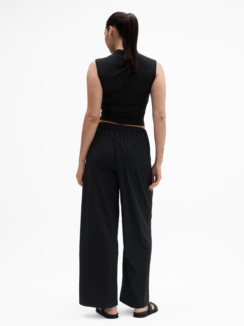 Drift Mid Rise Poplin Pant