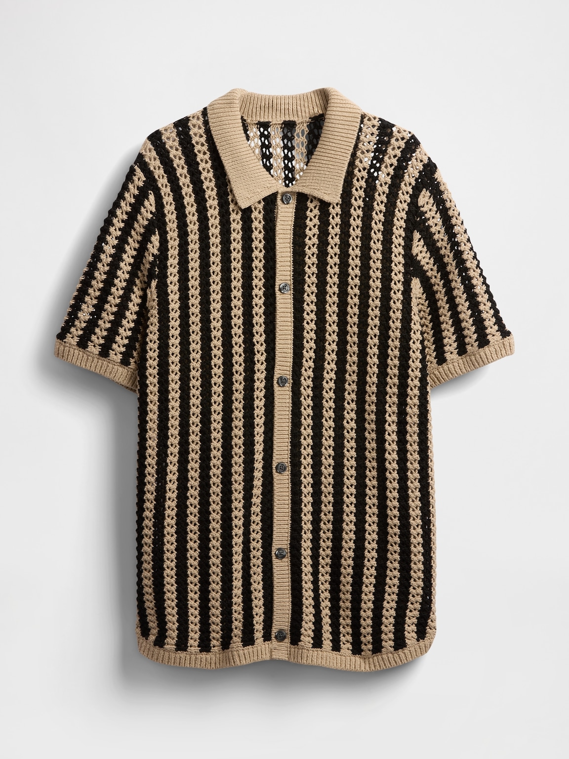 Mesh Sweater Shirt