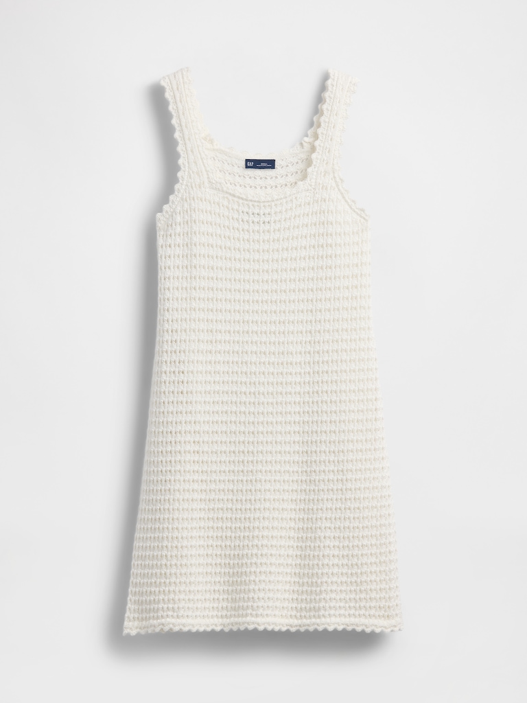 Crochet Mini Dress