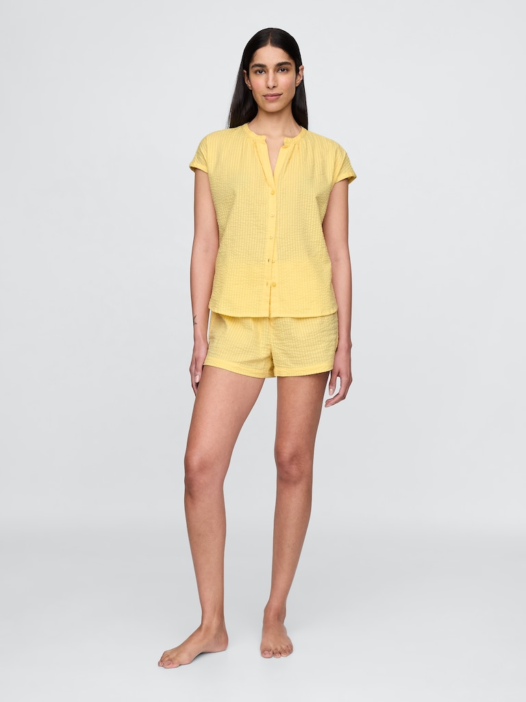 Seersucker Gauze PJ Set