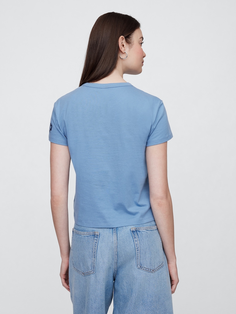 Gap × Disney Minnie Mouse Shrunken Graphic T-Shirt