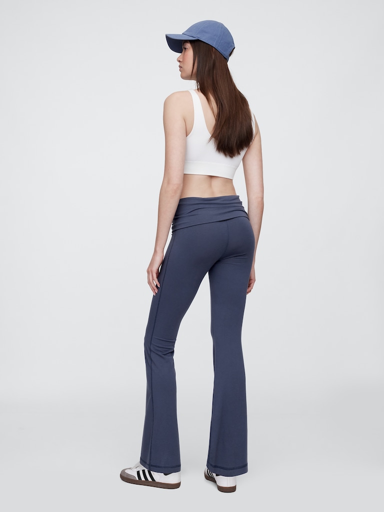 Foldover Flare Leggings