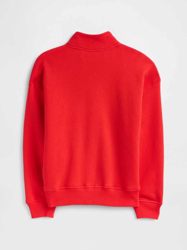 Kids Relaxed Quarter-Zip Sweatshirt