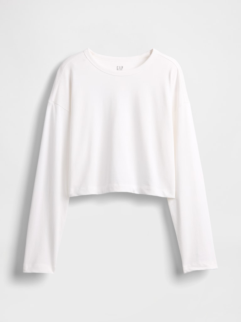 Organic Cotton VintageSoft Heavyweight Crop T-Shirt