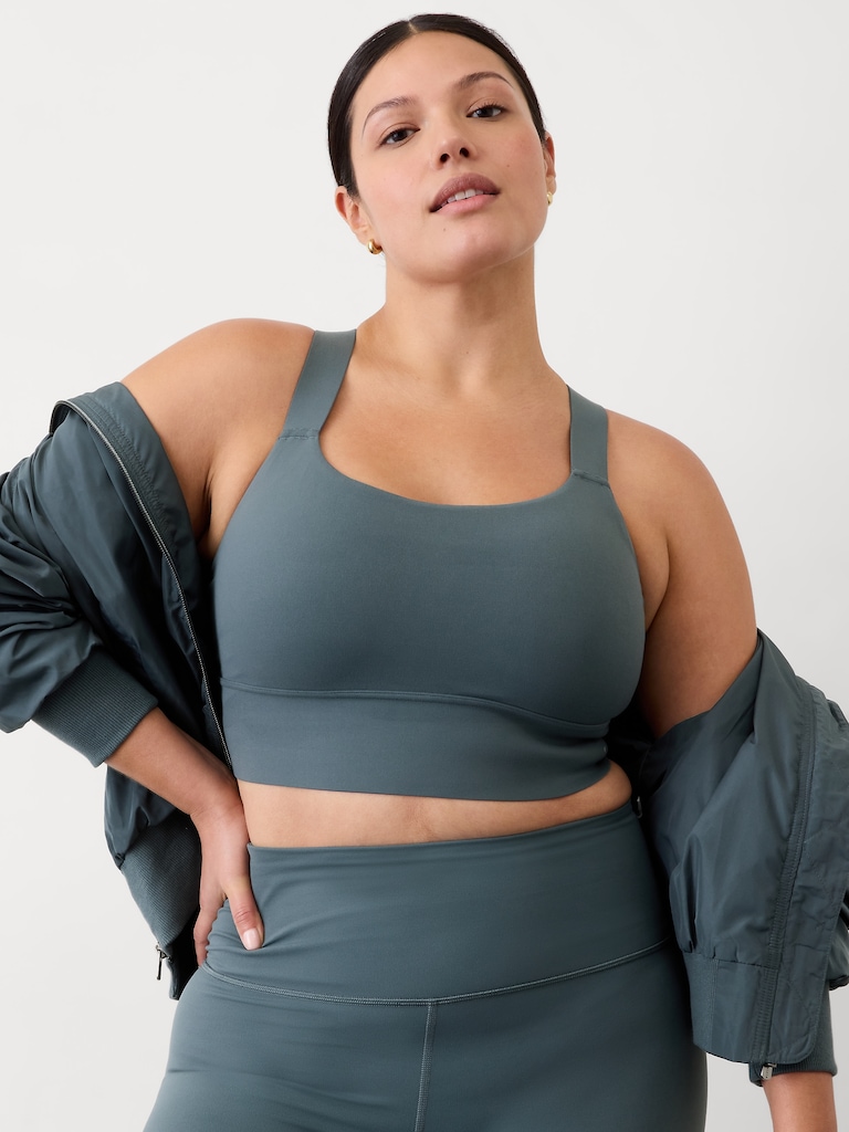 Warrior Twist Longline Sports Bra D-DD