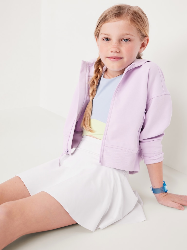 High-Waisted PowerSoft Skort for Girls