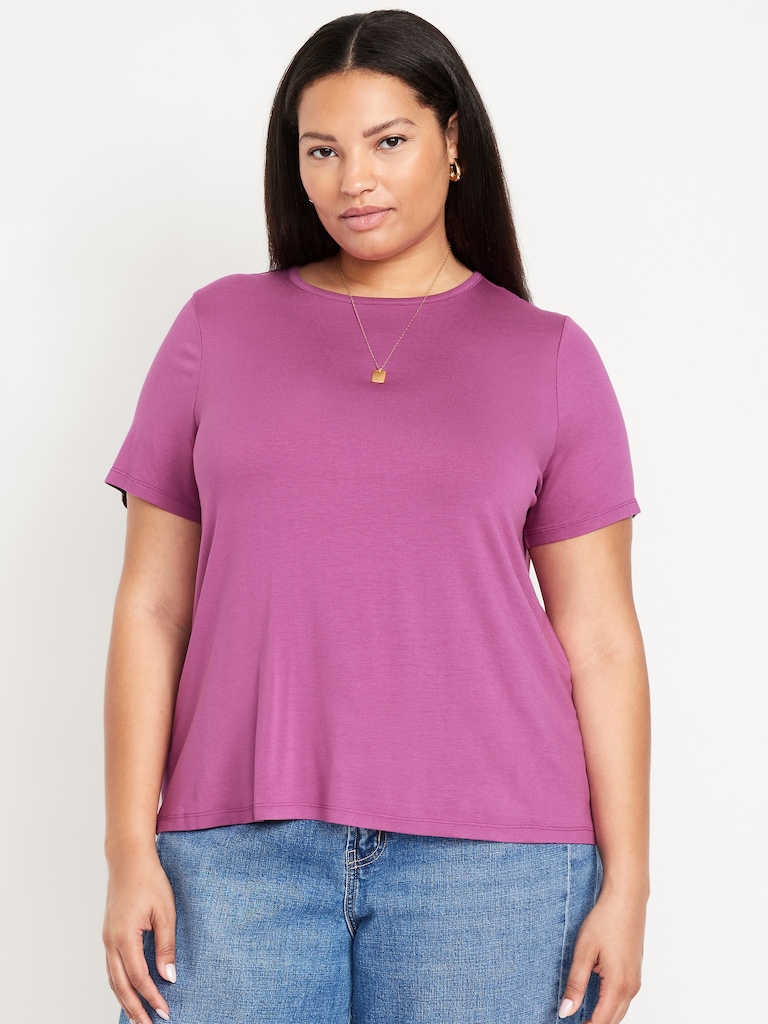 Luxe Crew-Neck T-Shirt