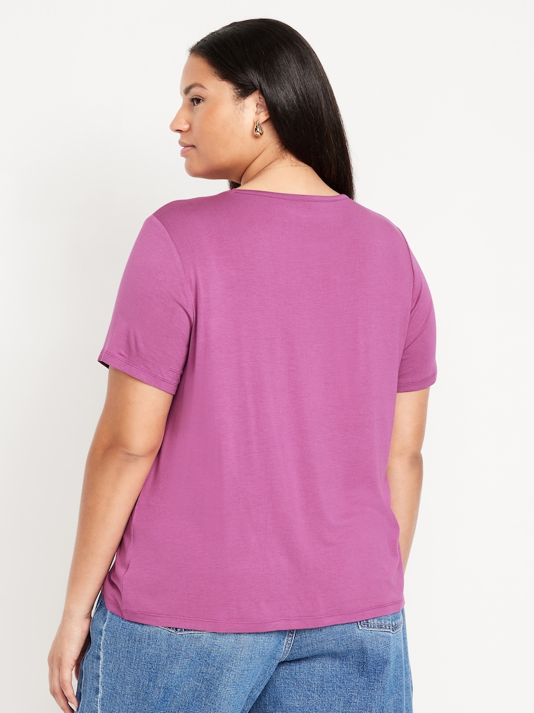 Luxe Crew-Neck T-Shirt