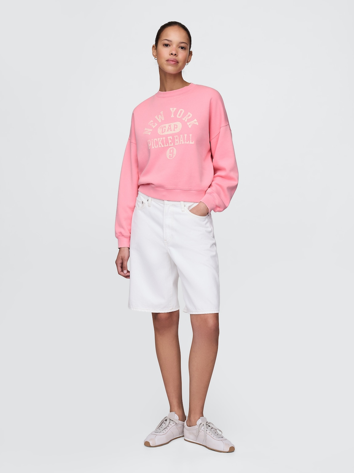 VintageSoft Wedge Crewneck Sweatshirt