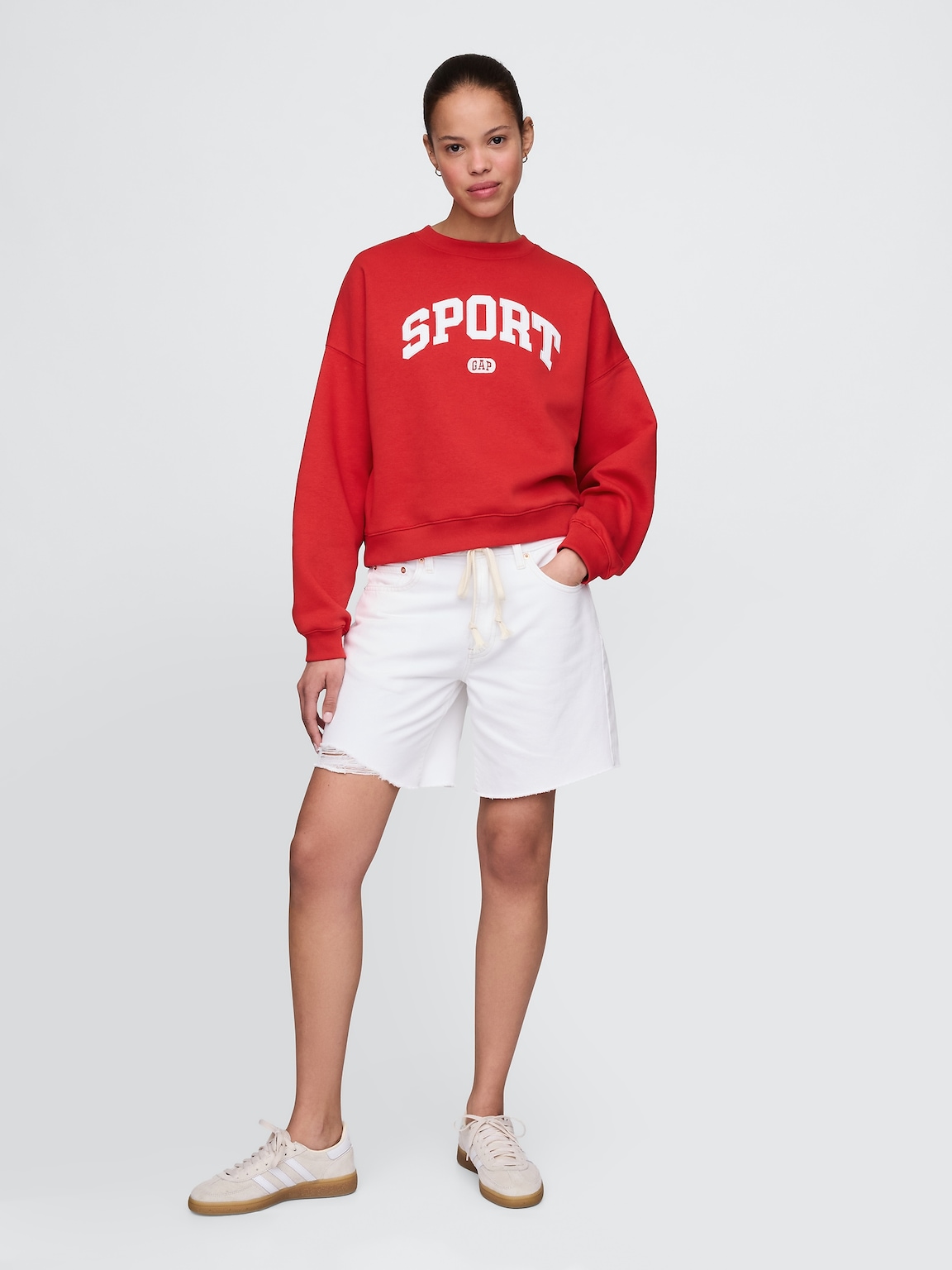 VintageSoft Wedge Crewneck Sweatshirt