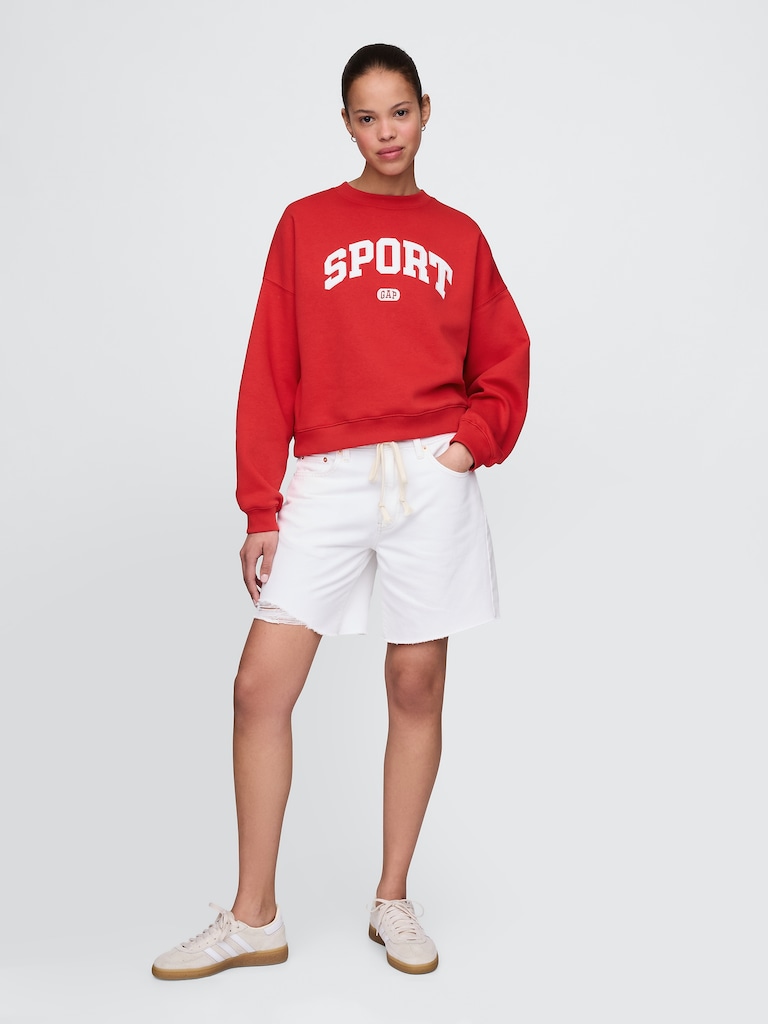 VintageSoft Wedge Crewneck Sweatshirt