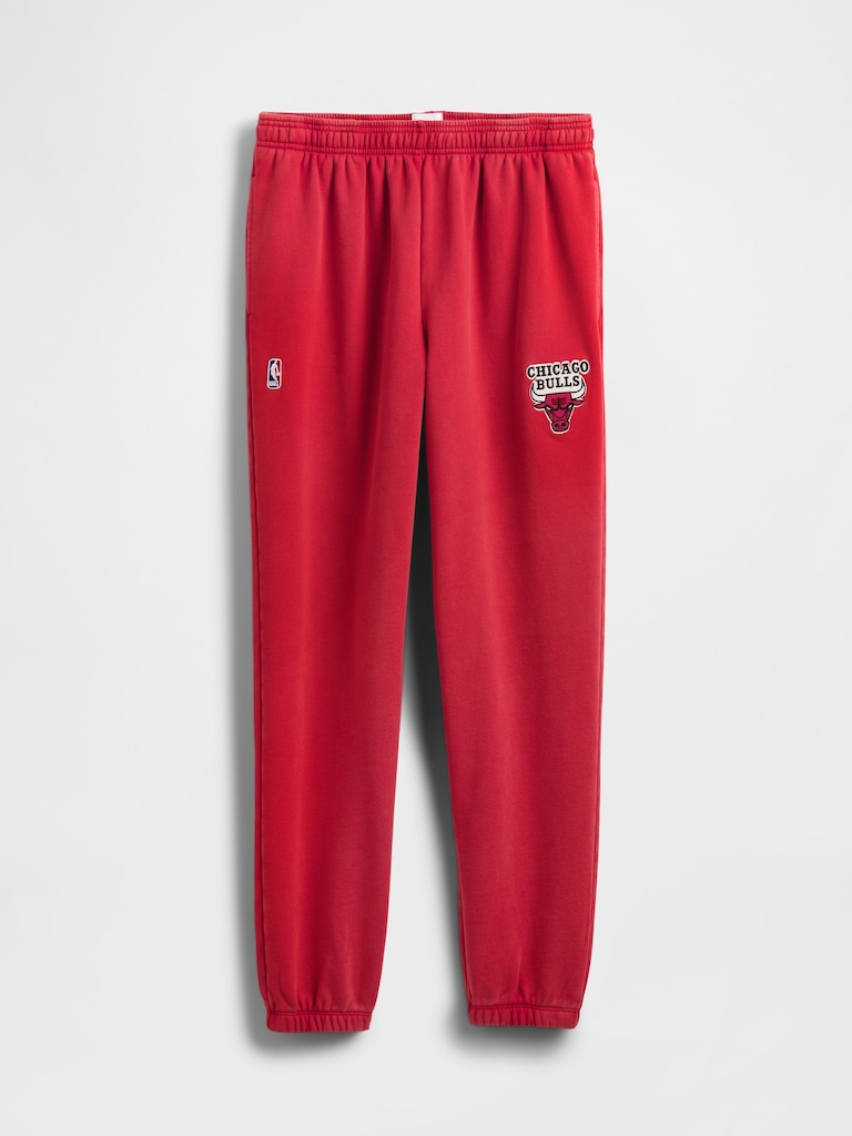 NBA Chicago Bulls Logo Heavyweight Joggers