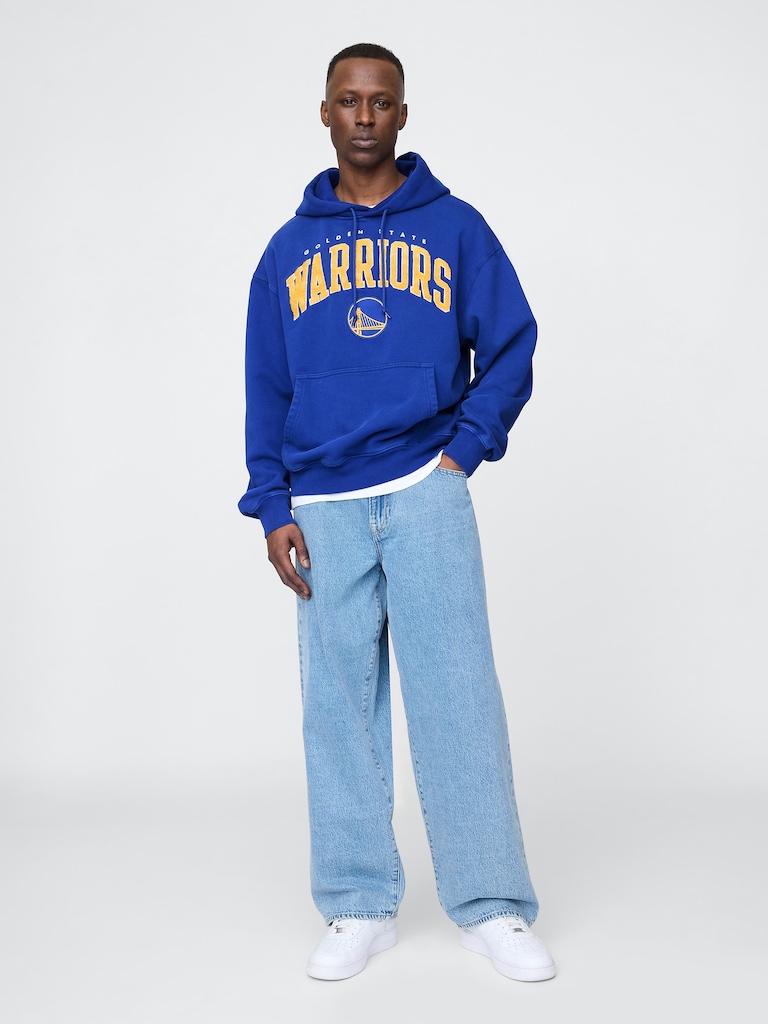 NBA Golden State Warriors Logo Heavyweight Hoodie