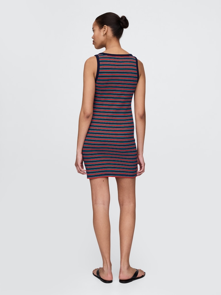 Rib Mini Tank Dress