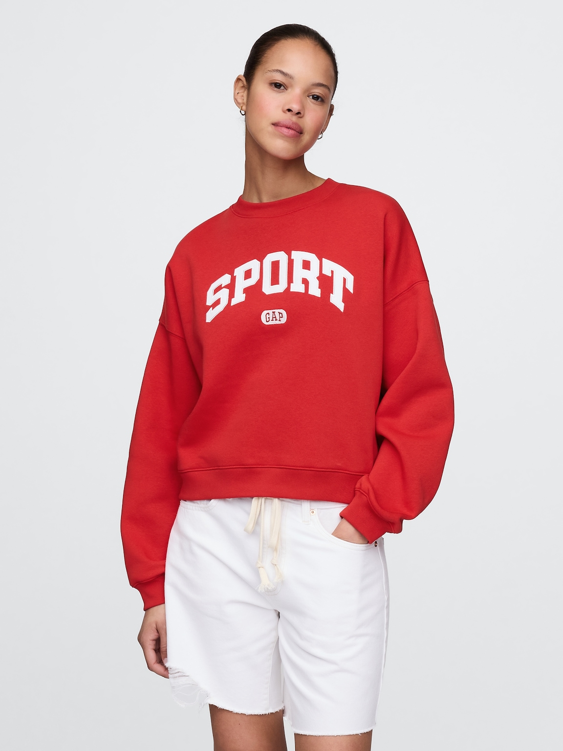VintageSoft Wedge Crewneck Sweatshirt