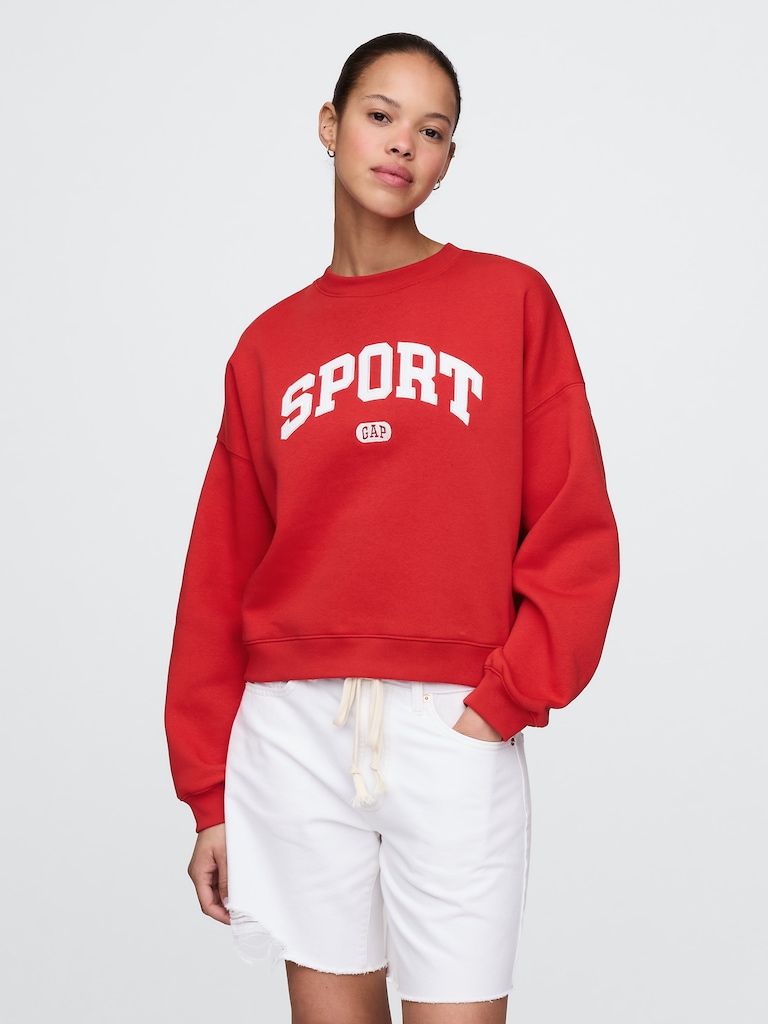 VintageSoft Wedge Crewneck Sweatshirt