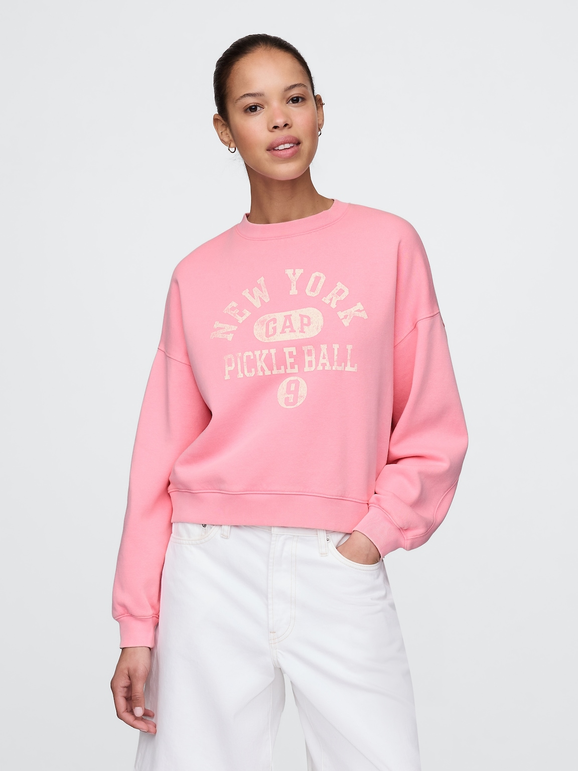 VintageSoft Wedge Crewneck Sweatshirt