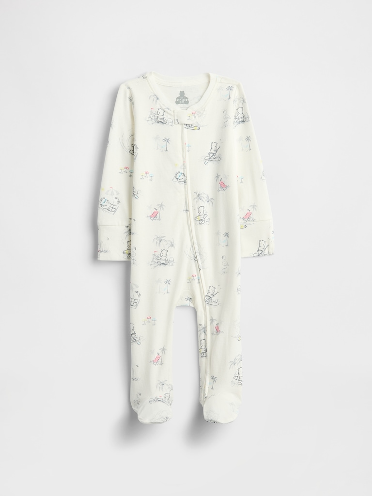 Baby First Favorites Organic Cotton Footed One-Piece