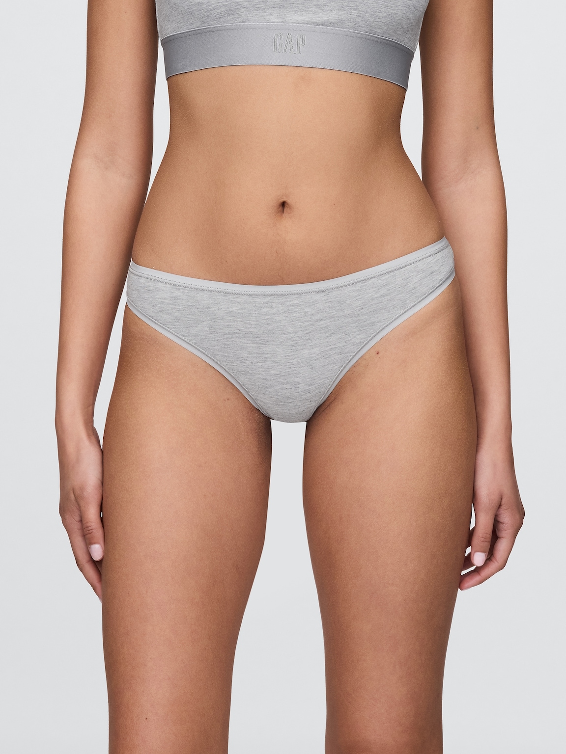 Organic Stretch Cotton Thong