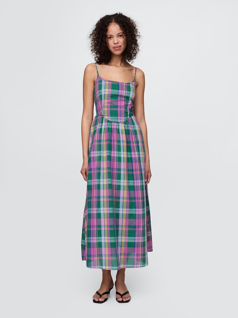 Drop-Waist Maxi Dress