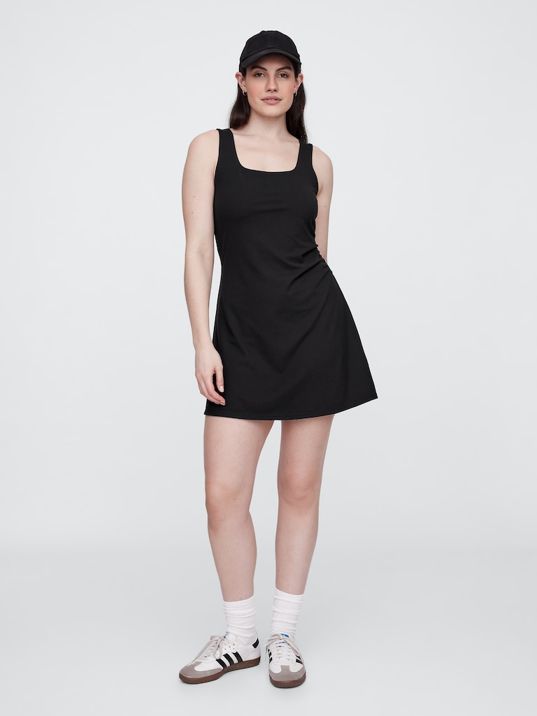 GapFit Recycled Studio Ruched Dress