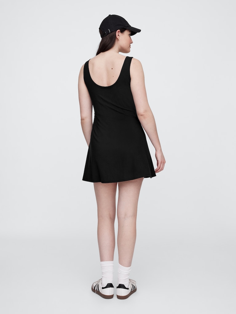 GapFit Recycled Studio Ruched Dress