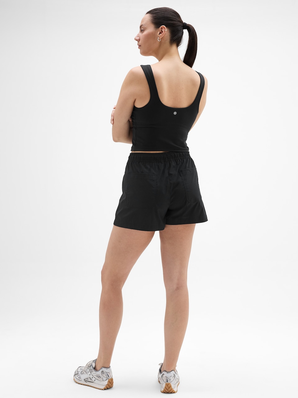 Midday Mid Rise Poplin Short