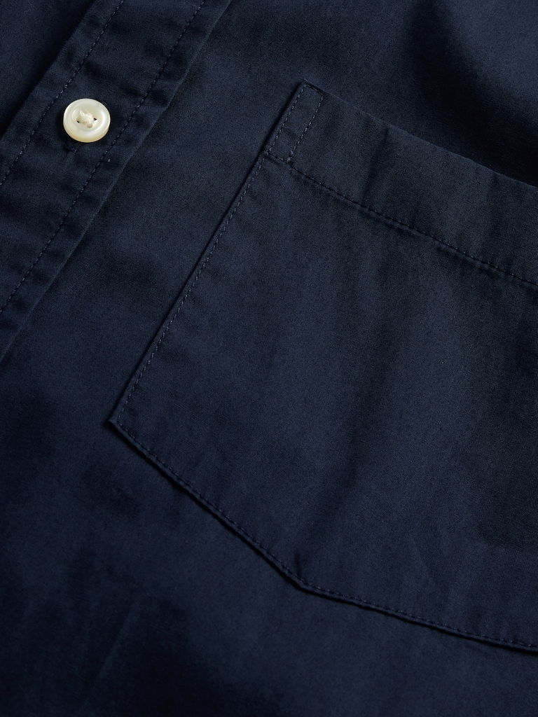 Organic Cotton Poplin Classic Shirt