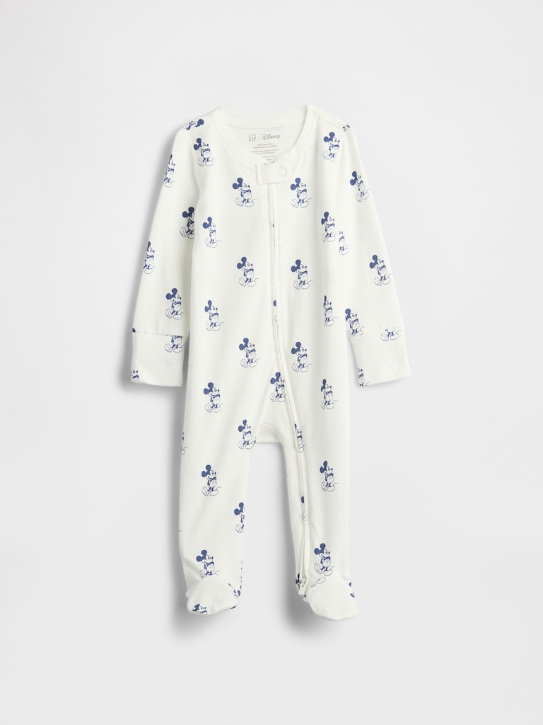 Gap × Disney Baby Organic Cotton Footed One-Piece