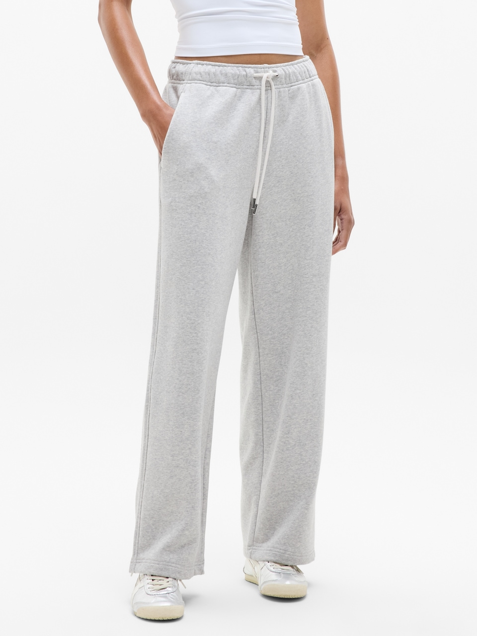 Terry Mid Rise Pant