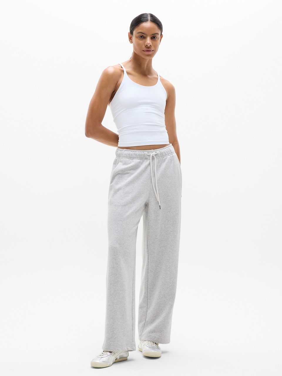 Terry Mid Rise Pant